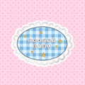 Crafty girl holographic sticker