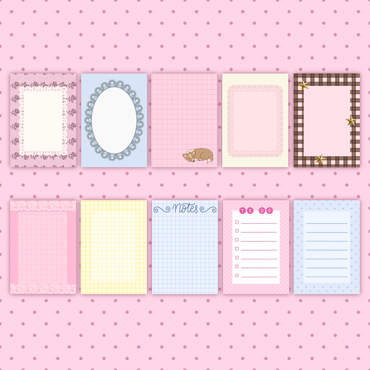 A7 journal paper pack
