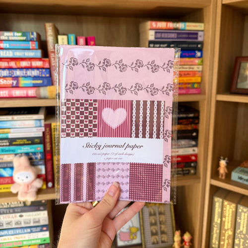 Cherry sticky journal paper pack