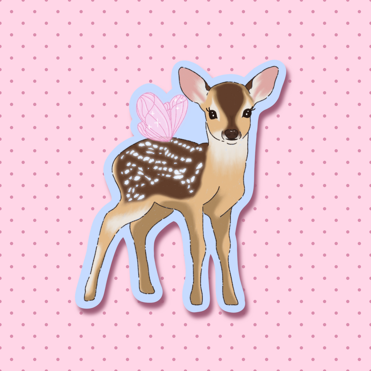 Holographic fairy deer