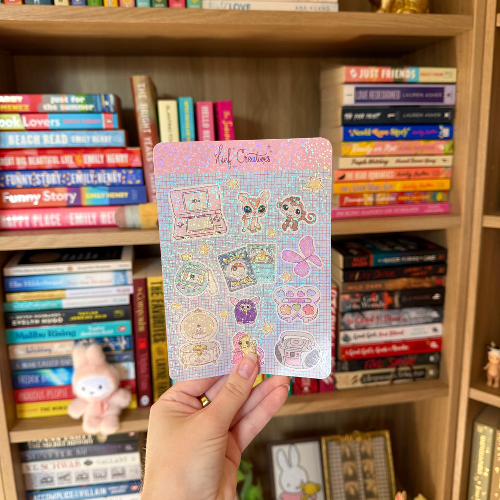 Nostalgia sticker sheet A6