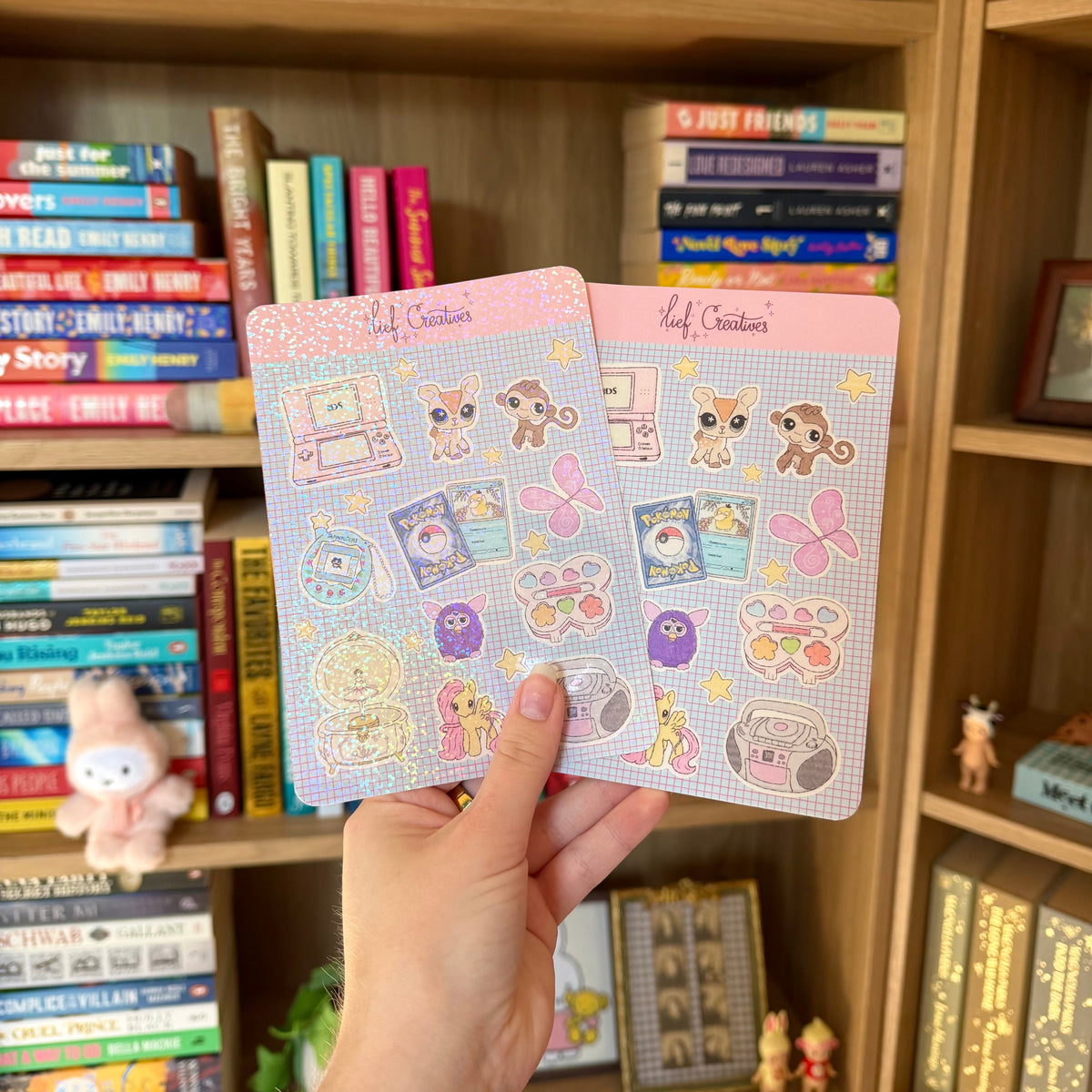 Nostalgia sticker sheet A6