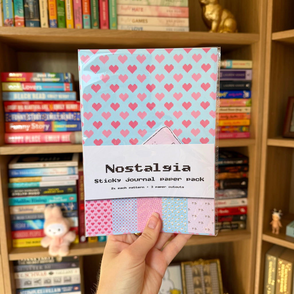 Nostalgia sticky journal paper pack