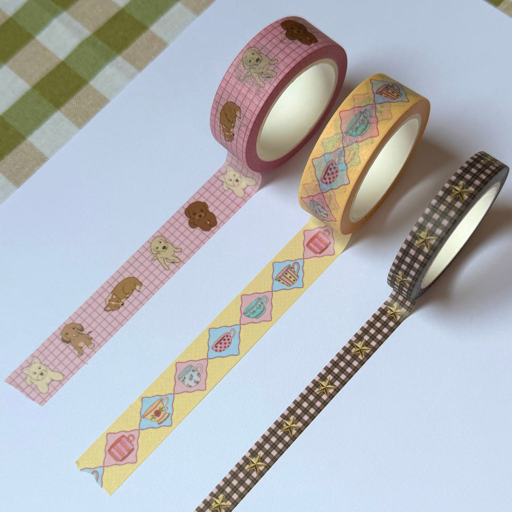 Mugs washi tape